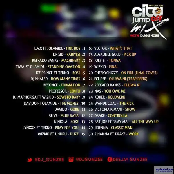 DJ Gunzee - City Jump Off Mix Vol. 24